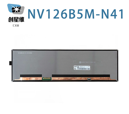 NV126B5M-N41 BOE 12,6&quot; 1920 ((RGB) × 515 250 cd/m2 INDUSTRIËL LCD-Display