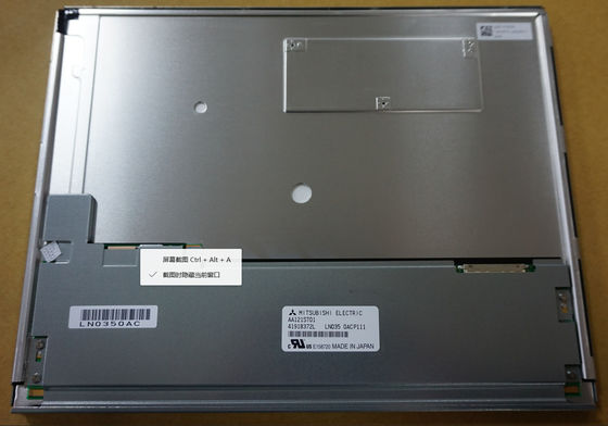AA121ST01 RGB 600CD/M2 WLED LVDS de Opslagtemperaturen van Mitsubishi 12.1INCH 800×600.: -30 ~ 80 DE INDUSTRIËLE LCD VERTONING VAN °C
