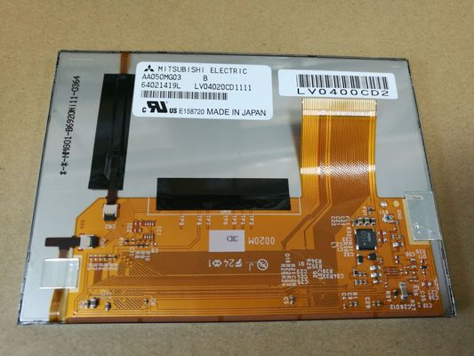 AA050MG03--T1 Mitsubishi die 5INCH 800×480 RGB 700CD/M2 WLED TTL Temperatuur in werking stellen: -20 ~ 70 DE INDUSTRIËLE LCD VERTONING VAN °C