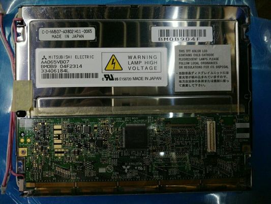 AA065VB08 Mitsubishi 6,5 duim 640 (RGB) de Opslagtemperaturen van ×480 600 cd/m ².: -20 ~ 80 DE INDUSTRIËLE LCD VERTONING VAN °C