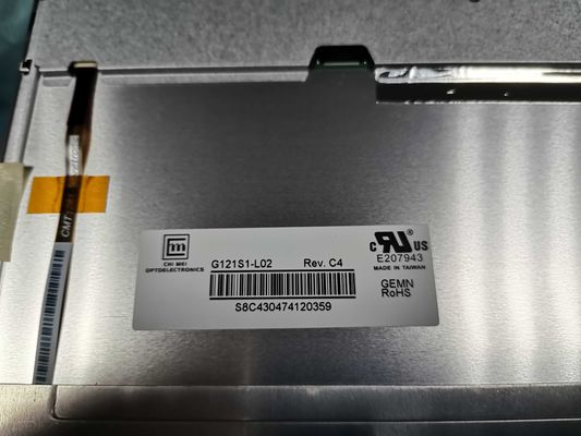 G121S1-L01 INNOLUX 12,1“ 800 (RGB) ×600 600 DE INDUSTRIËLE LCD VERTONING VAN CD/M ²