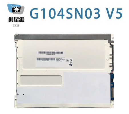 G104SN03 V5 AUO 10,4 inch 800 ((RGB) × 600, 80/80/60/70 INDUSTRIËL LCD Display
