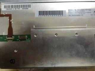 7 inch 800x480 400cd/m2 TFT LCD-paneel NL8048BC19-02 80/80/80/80