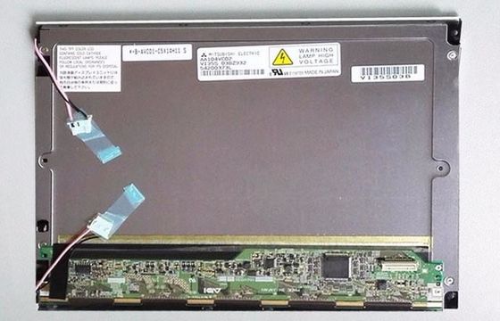 AA104VC02 Mitsubishi 10.4INCH die 640×480 RGB 430CD/M2 CCFL TTL Temperatuur in werking stelt: -20 ~ 70 DE INDUSTRIËLE LCD VERTONING VAN °C
