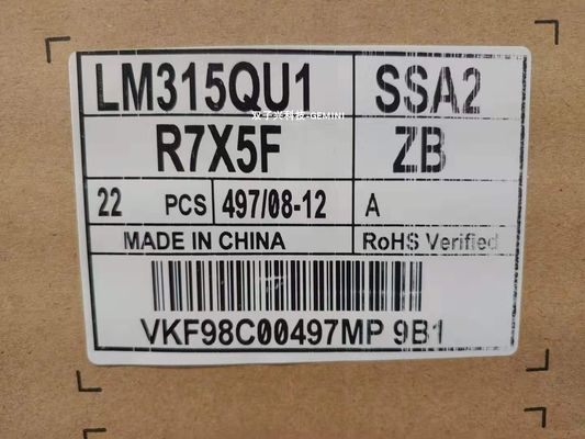 32.0“ de Industriële TFT Vertoning 400cd/M2 LM315QU1-SSA2 van 7680x4320