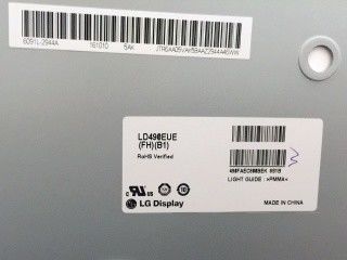 LG Display 49&quot; 450cd/m2 45PPI WLED LCD Display LD490EUE-FHB1 89/89/89/89 (Type.)