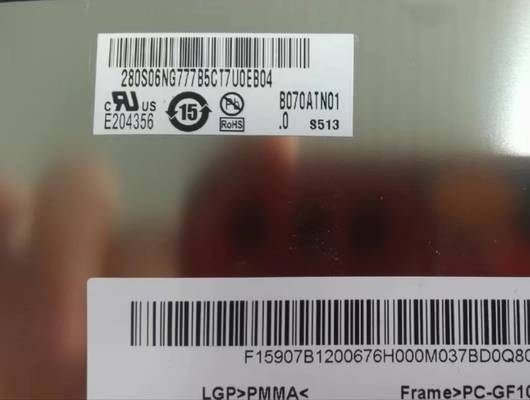7 duim1024*600 Stootkussen &amp; Tabletcomité B070ATN01.0 zonder Touchscreen