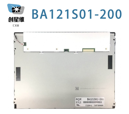 BA121S01-200 BOE 12.1&quot; 800 ((RGB) × 600, 400 (Type.) ((cd/m2) INDUSTRIËL LCD-Display