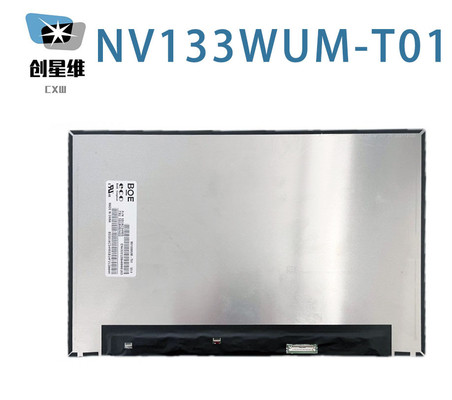 NV133WUM-T01 BOE 13.3&quot; 1920 ((RGB) × 1200, 300 cd/m2 INDUSTRIËL LCD-Display