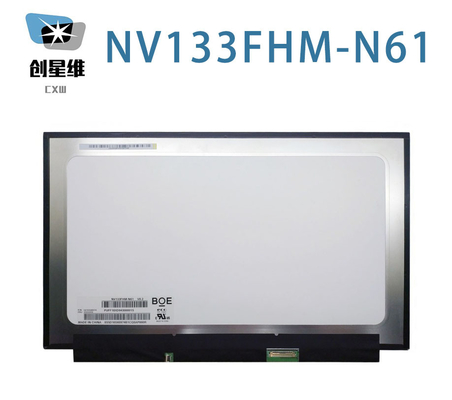 NV133FHM-N61 BOE 13,3&quot; 1920 ((RGB) × 1080, FHD 166PPI300 cd/m2 INDUSTRIËL LCD-Display