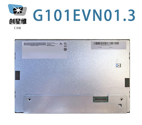 G101EVN01.3 AUO 10.1 inch WLED achtergrondlicht,Leeftijd ≥ 50K uur,Met LED-driver,Reverse I/F,6/8 bit