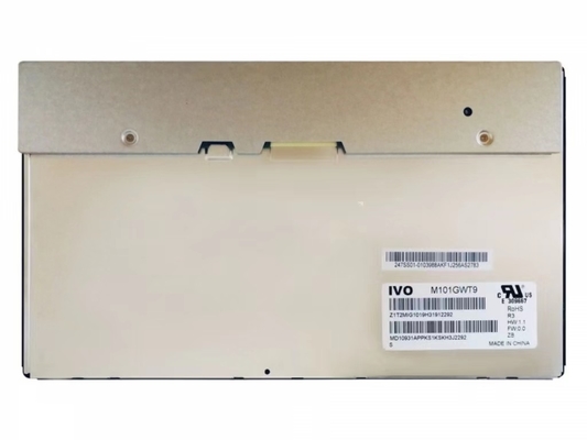 M101GWT9 R3 IVO 10.1&quot; 1024 ((RGB) × 600, 640 cd/m2 INDUSTRIËL LCD Display