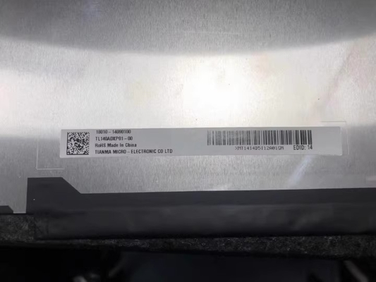 TL140BDXP01-00 AUO 14.0&quot; 1920 ((RGB) × 1080, 300 cd/m2 INDUSTRIËL LCD-display