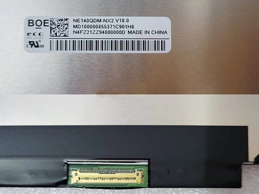 NE140QDM-NX2 BOE 2560 ((RGB) × 1600, 89/89/89/89 INDUSTRIËL LCD Display