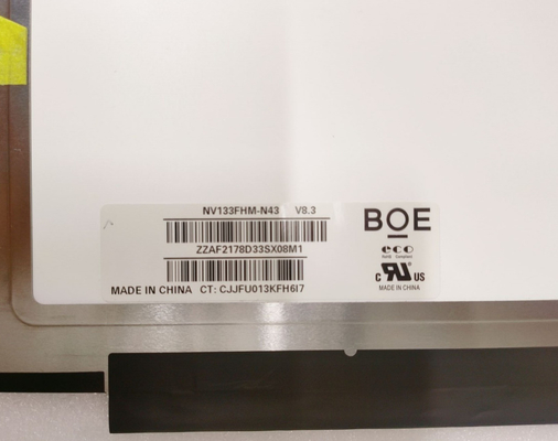 NV133FHM-N43 BOE 13,3" 1920 ((RGB) × 1080, 350 cd/m2 INDUSTRIËL LCD Display