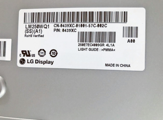 LM250WQ2-SSA1 LG Display 25&quot; 2560 ((RGB) × 1440 Quad-HD 117PPI 300 cd/m2 INDUSTRIËL LCD Display