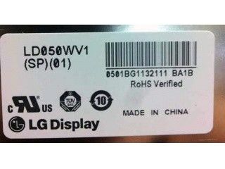 LD050WV1-SP01 5,0 inch 480 ((RGB) × 800 500 cd/m2 LG TFT Display