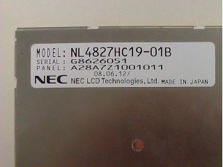NL4827HC19-01B 128PPI 4.3 INCH 480×272 NEC TFT Display 97.04 ((H) ×55.86 ((V) mm