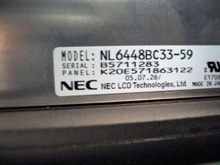 10.4 INCH NEC TFT Display NL6448BC33-59 70/70/45/55 (type.)