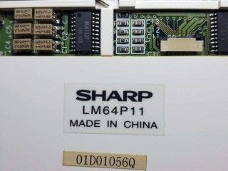 LM64P11 6,0 INCH 640×480 VGA Sharp TFT-schermen 121,58 × 91,18 (H×V)