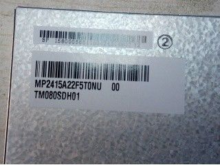 Geen bestuurder DE SYNC Mode TM080SDH01 8 inch Tianma TFT 70/70/50/70