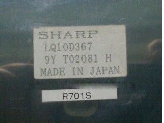 LQ10D367 10,4 inch 640×480 LCM Sharp TFT LCD Display 211.2 × 158,4 (H×V)