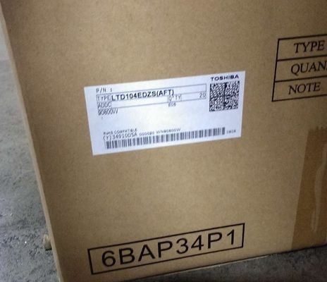 1024x768 TFT LCD Panel LTD104EDZS 45 cd/m2 (Type.) 024(RGB) ×768, XGA 123PPI