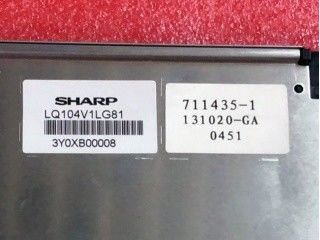 10.4&quot; 640×480 Zienhoek 80/80/65/80 LQ104V1LG81 VGA 76PPI TFT LCD Panel