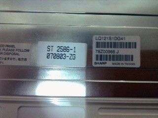 LQ121S1DG41Ziehoek 70/70/50/60 12,1&quot; 800×600 82PPI Industrial LCD Panel