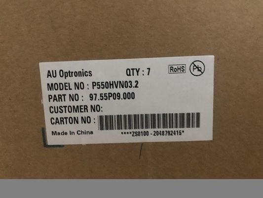 55 inch RGB 700cd/m2 1920 ((RGB) ×1080 40PPI TFT LCD-paneel P550HVN03.2