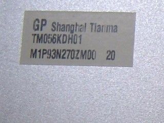 TM056KDH01 5,6&quot; 320×234 71PPI 200cd/m2 Zienhoek 65/65/45/65 TIANMA TFT