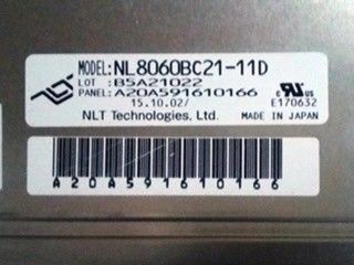 800*600 8,4&quot; 119PPI 400cd/m2 TFT LCD-scherm NL8060BC21-11D