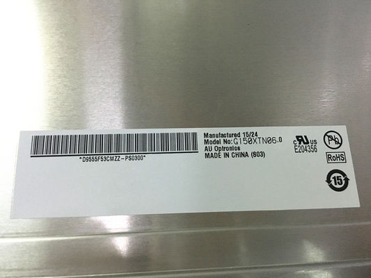 G150XTN06.0 1024×768 XGA 85PPI 450cd/m2 Industrial LCD Panel LCD scherm