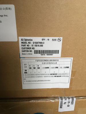 G150XTN06.0 1024×768 XGA 85PPI 450cd/m2 Industrial LCD Panel LCD scherm