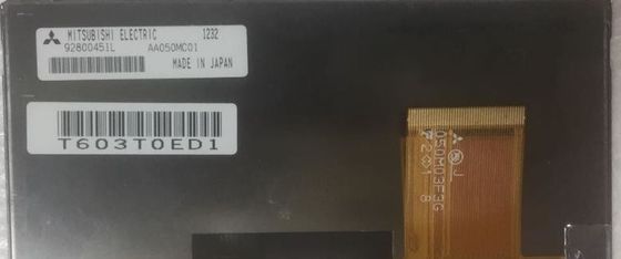 AA050MC01 RGB 300CD/M2 WLED TTL de Opslagtemperaturen van Mitsubishi 5INCH 800×480.: -30 ~ 80 DE INDUSTRIËLE LCD VERTONING VAN °C