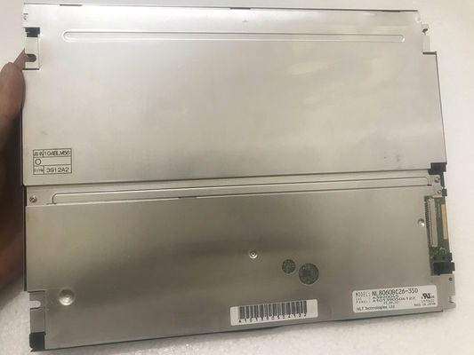 NL8060BC26-35D NIET LATER DAN de Werkende Temperatuur van 10.4INCH 400CD/M2 LCM 800×600 800×600RGB WLED LVDS: -30 ~ 80 °C INDUSTRIËLE LCD