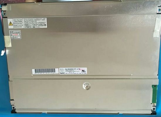 NL8060BC31-17E NIET LATER DAN de Werkende Temperaturen van 12.1INCH 400CD/M2 LCM 800×600 800×600RGB CCFL TTL.: 0 ~ 50 DE INDUSTRIËLE LCD VERTONING VAN °C