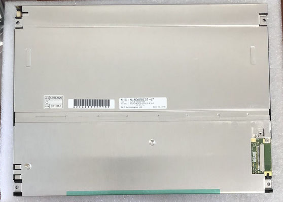 NL8060BC31-47 NIET LATER DAN 12.1INCH 450CD/M2 LCM 800×600 800×600RGB WLED LVDS 	Opslagtemperaturen.: -30 ~ 80 DE INDUSTRIËLE LCD VERTONING VAN °C
