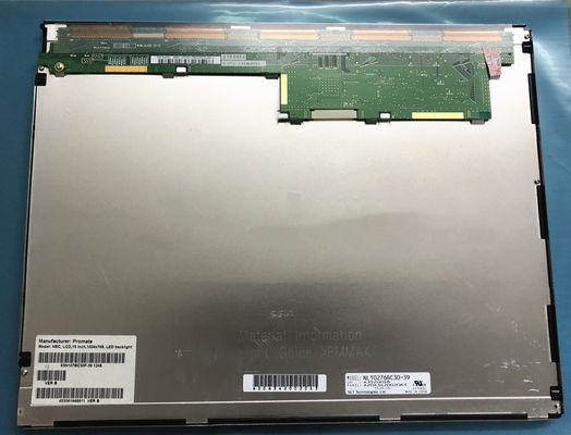 NL10276AC30-42D NIET LATER DAN de Werkende Temperatuur van 15INCH 600CD/M2 LCM 1024×768 1024×768RGB WLED LVDS: -20 ~ 70 °C INDUSTRIËLE LCD