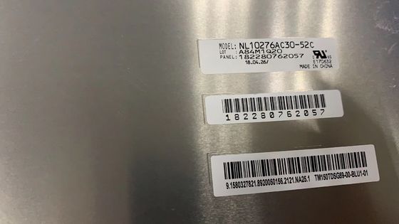 NL10276AC30-52C NIET LATER DAN de Werkende Temperatuur van 15INCH 1600CD/M2 LCM 1024×768 1024×768RGB WLED LVDS: -30 ~ 70 °C INDUSTRIËLE LC