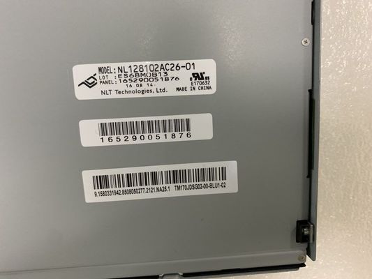 NL128102AC26-01 NIET LATER DAN de Opslagtemperaturen van 17INCH 400CD/M2 LCM 1280×1024 1280×1024RGB WLED LVDS.: -30 ~ 80 °C INDUSTRIËLE LCD DISPL