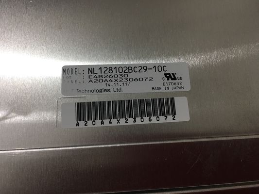 NL128102BC29-10C NIET LATER DAN de Opslagtemperaturen van 19INCH 290CD/M2 LCM 1280×1024 1280×1024RGB CCFL LVDS.: -20 ~ 60 °C INDUSTRIËLE LCD DISP