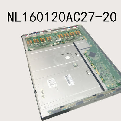 Nl160120ac27-20 NIET LATER DAN de Opslagtemperaturen van 21.3INCH 950CD/M2 LCM 1600×1200 1600×1200RGB CCFL LVDS.: -20 ~ 60 °C INDUSTRIËLE LCD DIS