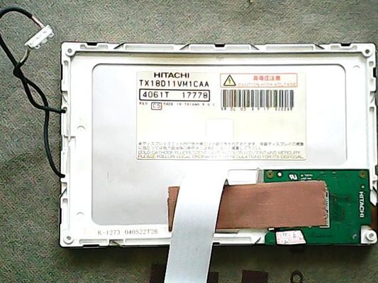 WVGA 133PPI 800x480 400 nits Industrieel LCD-paneel TX18D11VM1CAA