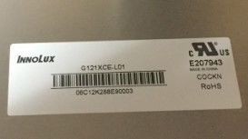 G121X1-L01 CMO 12,1“ 1024 (RGB) ×768 450 DE INDUSTRIËLE LCD VERTONING VAN CD/M ²