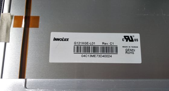 G121XGE-L01 INNOLUX 12,1“ 1024 (RGB) ×768 600 DE INDUSTRIËLE LCD VERTONING VAN CD/M ²