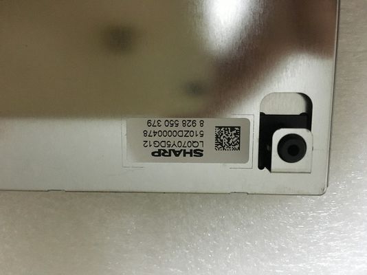 LQ070Y5DG12 scherpe 7“ LCM 800×480RGB INDUSTRIËLE LCD VERTONING  