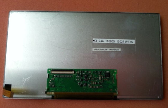 7“ LCM 800×480RGB  600cd/m ²   LQ070Y5DG09 scherpe TFT LCD-Vertoning