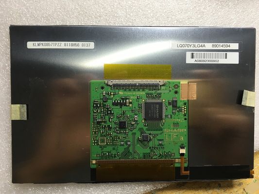 LQ070Y3LG4A	Scherpe 7“	LCM	800×480RGB 	350CD/M ² INDUSTRIËLE LCD VERTONING