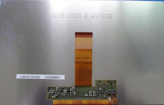 LQ070Y3DG02 scherpe 7“ LCM 800×480RGB  280cd/m ²   INDUSTRIËLE LCD VERTONING